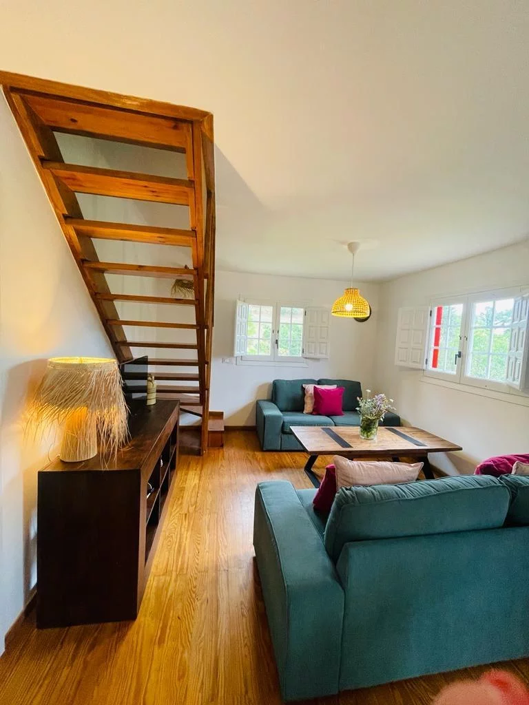 Vista del salón desde la cocina